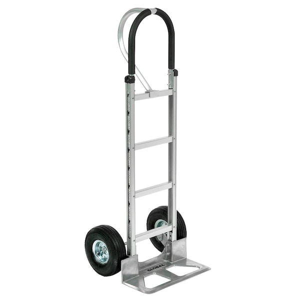 Global Industrial Aluminum Hand Truck Loop Handle, Pneumatic Wheels 168268 - main